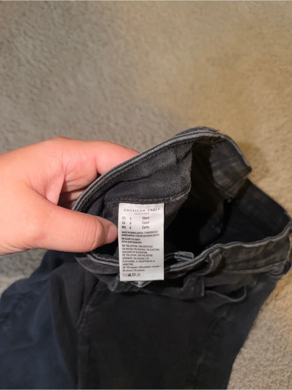 American Eagle Outfitters Black Skinny Jeans